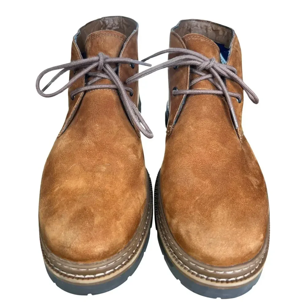 Timberland Men’s Port Union Brown Leather Chukka Boot Size US 10.5